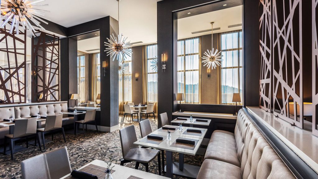 AC Marriott - Asheville, NC - Dining Room Area Design and Space Planning