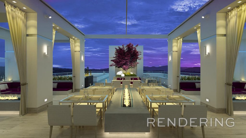 AC Marriott - Asheville, NC - Open Air Seating and Event Space Planning