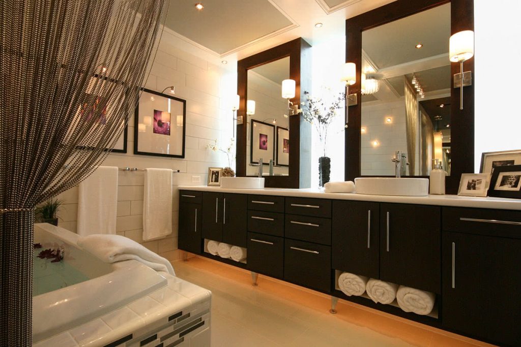 Modern, Spa-Inspired Master Bath