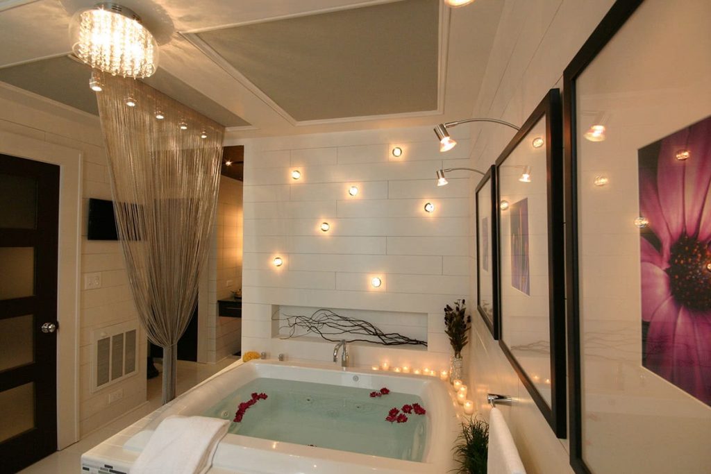 Spa-Inspired Bathroom Layout