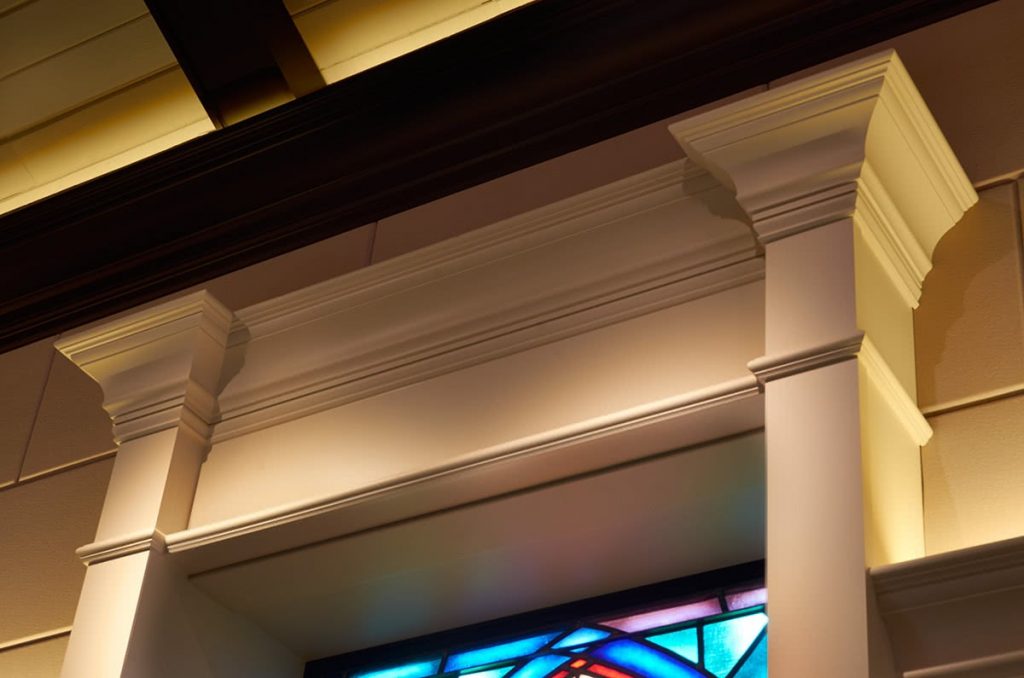 Intricate Lighting Selection - Church Sanctuary