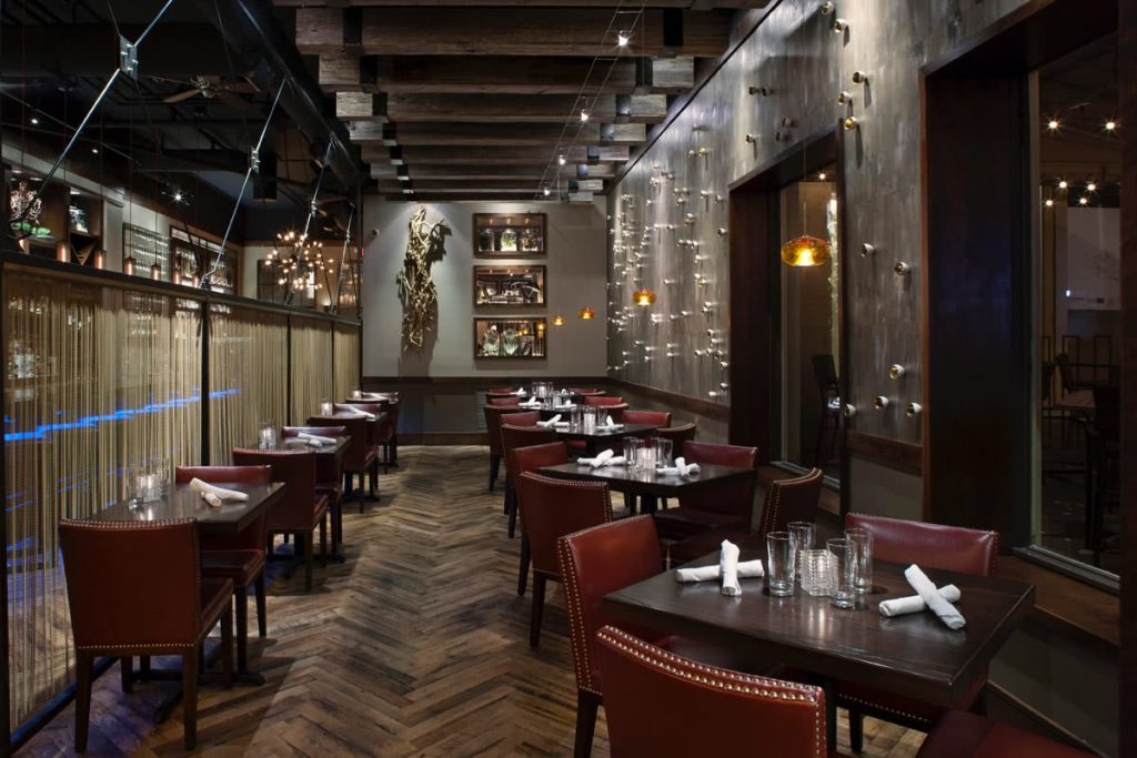 Posana Restaurant Asheville NC Seating Area Design