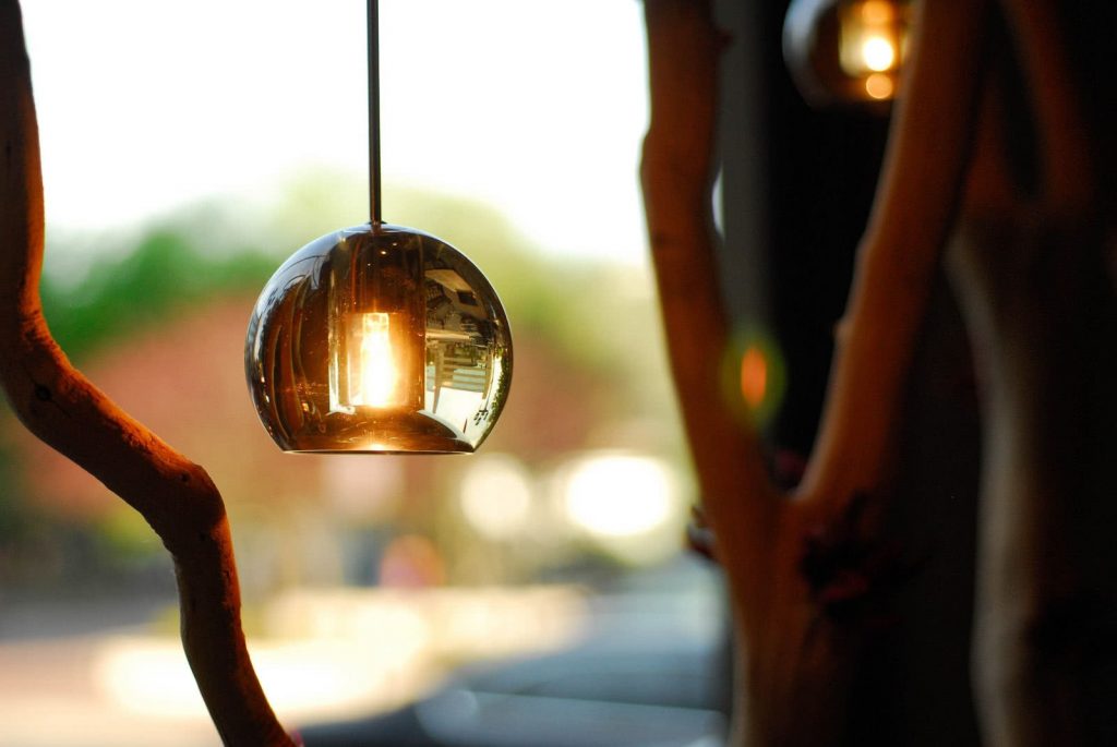 Posana Restaurant Asheville NC Ambient Lighting - Services Included Space Planning, Ceiling & Lighting Design, Finishes, Furniture, Accessories