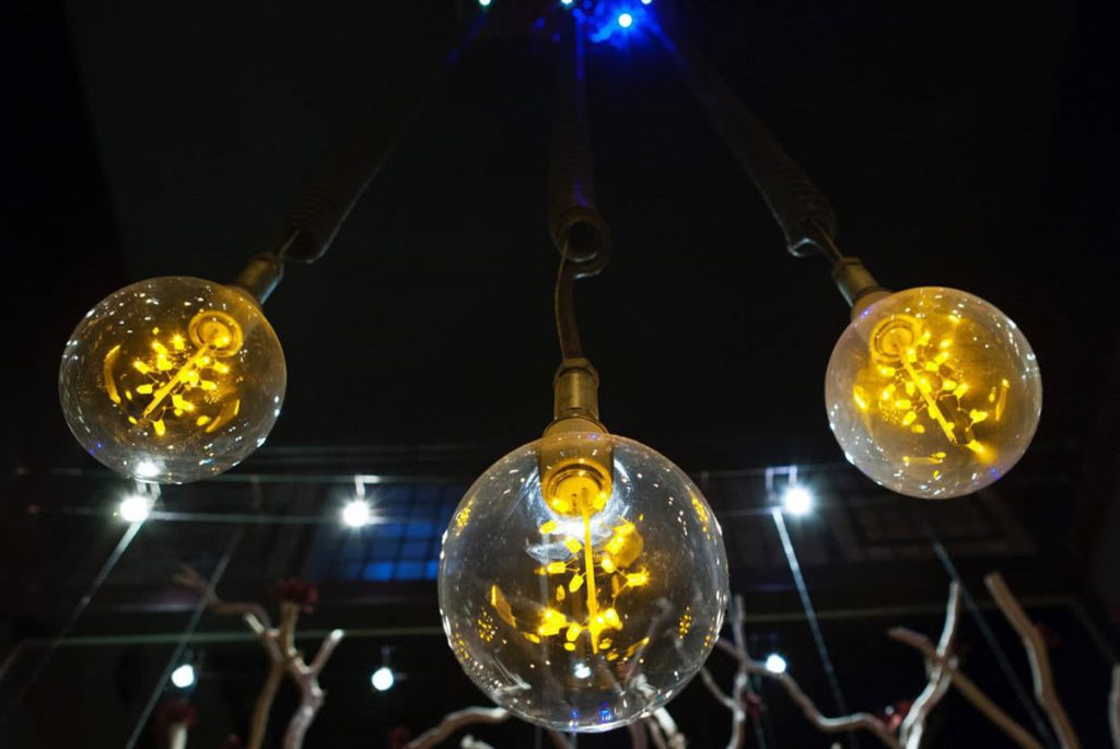 Posana Restaurant Thought-Provoking Lighting Design