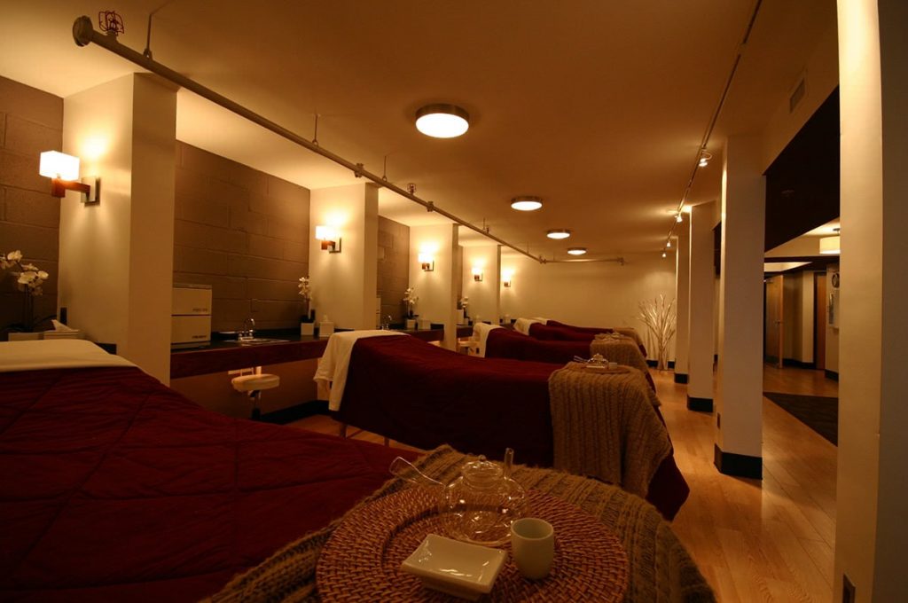 Spa Treatment Area - Lighting Selection and Layout Create an Approachable Atmosphere