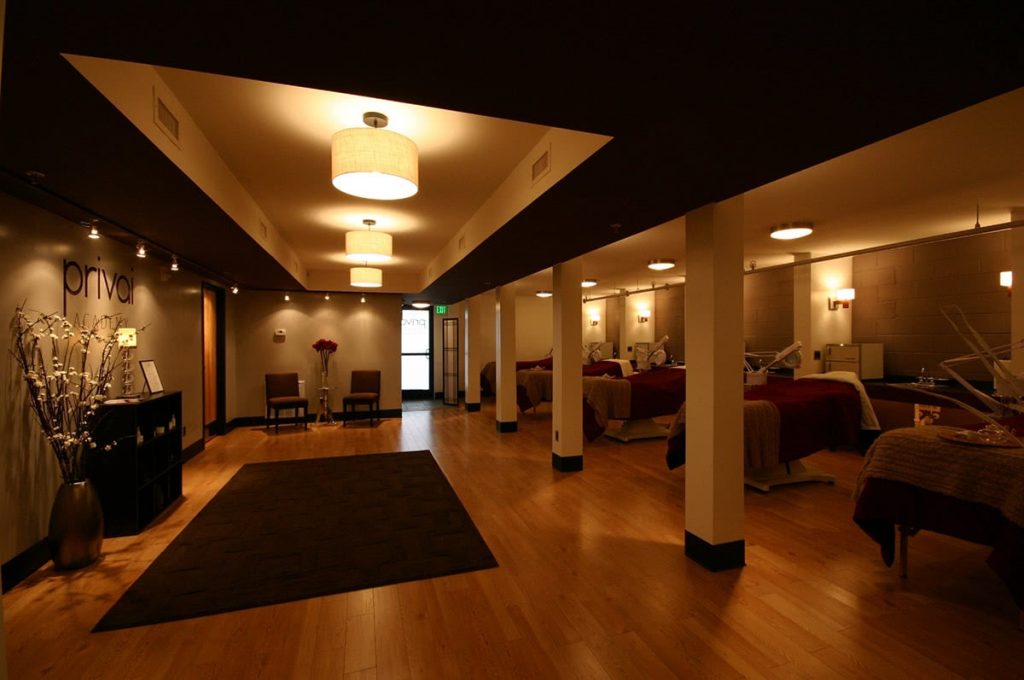 Beauty Products and Spa Interior Design - Privai Academy - Asheville, NC
