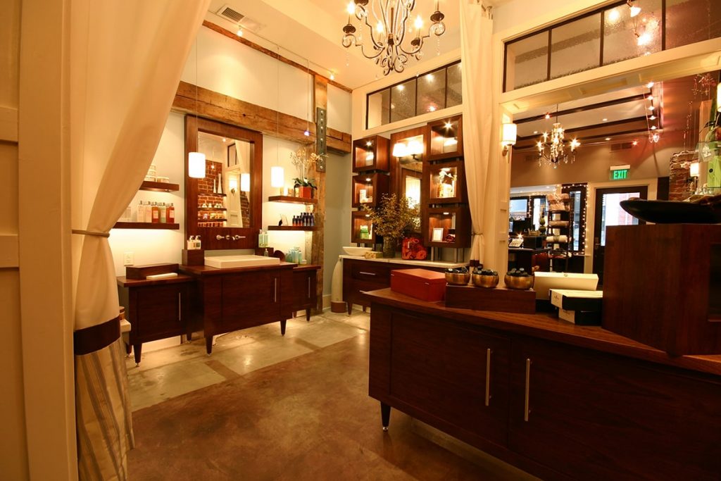 Spa Lobby Layout Planning