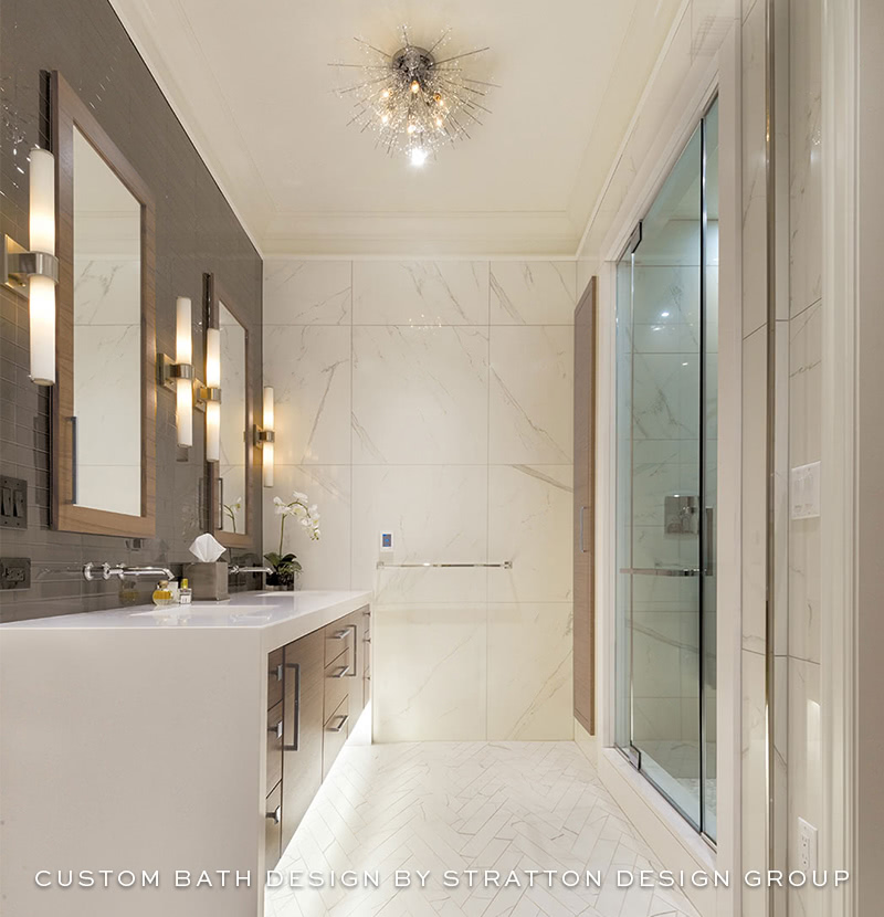 Custom Bath Design by Stratton Design Group