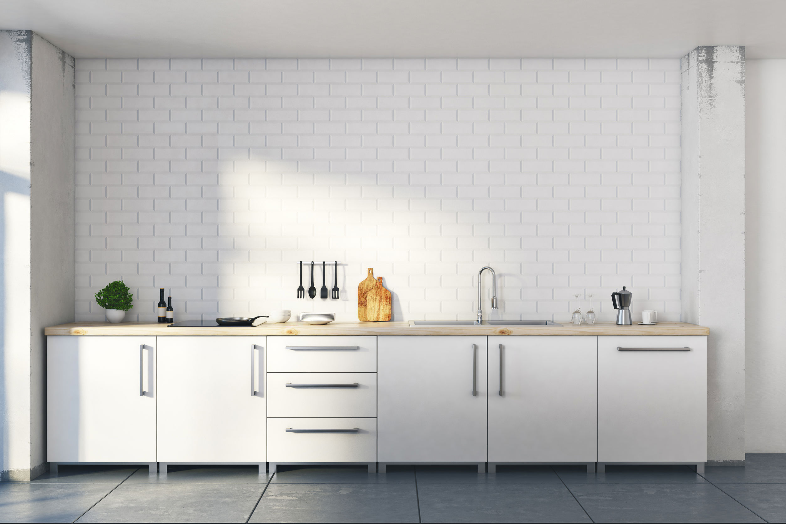 Timeless Interior Design: White Kitchens