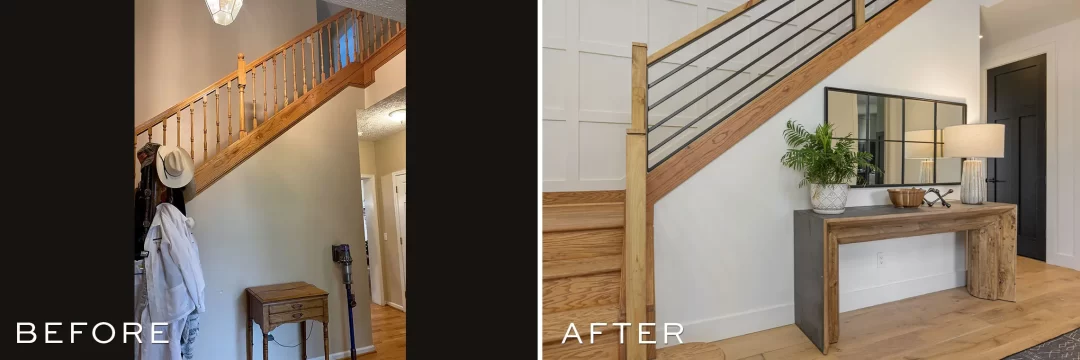 Farmhouse Retreat, Before and After, Stratton Design Group