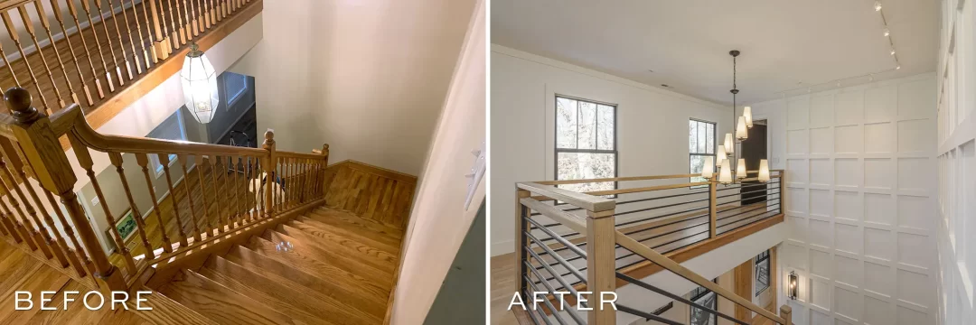 Farmhouse Retreat, Before and After, Stratton Design Group