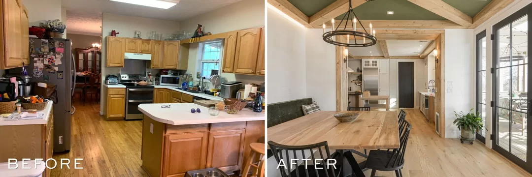 Farmhouse Retreat, Before and After, Stratton Design Group