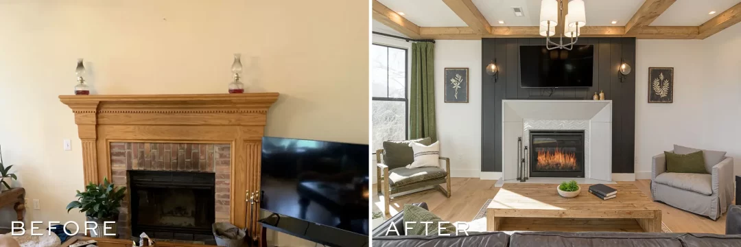 Farmhouse Retreat, Before and After, Stratton Design Group